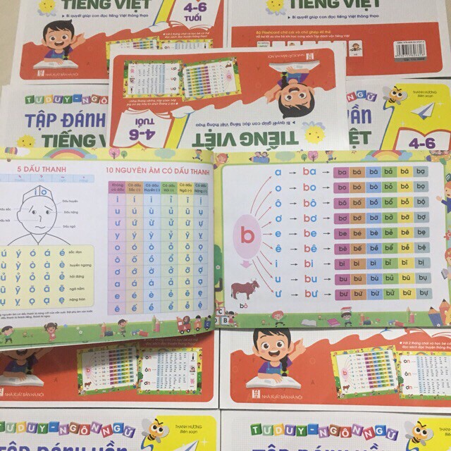 Tập Đánh Vần cho bé 4-6 tuổi (PB 2021)