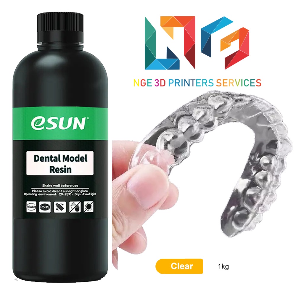 Nhựa in 3D khuôn nha khoa Dental Model Resin 1kg/Chai vỏ nhựa