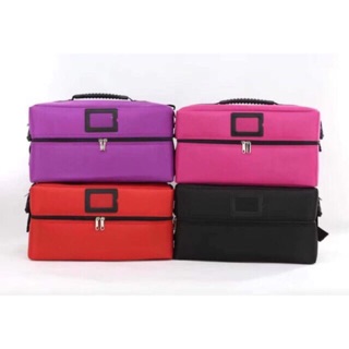Cốp vải makeup chuyên nghiệp(chất vải không thấm nước)Hàng có sẵn Sz 40*20*21cm