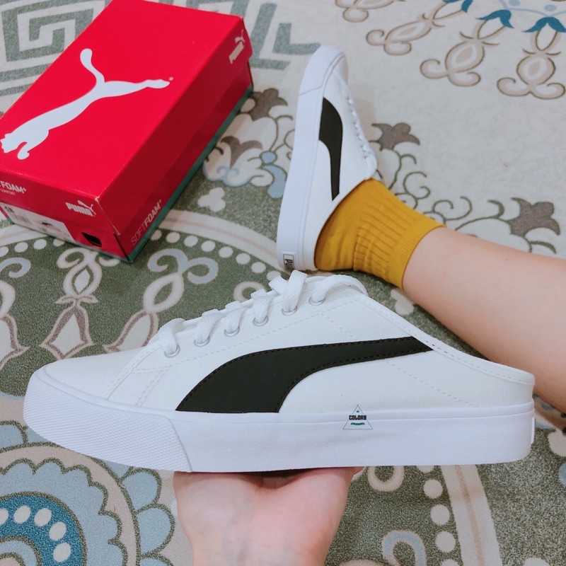 puma bari mule slip on
