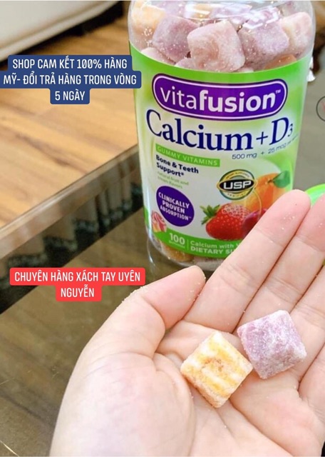 🌈🌟🌈 Vitafusion Calcium D3 (500mg + D3 25mcg) 🌈🌟🌈