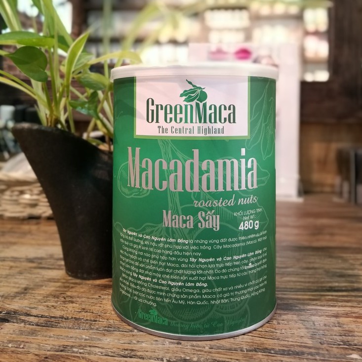 [Mã GROSALEHOT giảm 8% đơn 250K] Hạt macca sấy Green Macca 250g/480g 23+