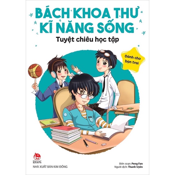 Sách-Bách khoa thư kĩ năng sống - Dành cho bạn trai - Tuyệt chiêu học tập