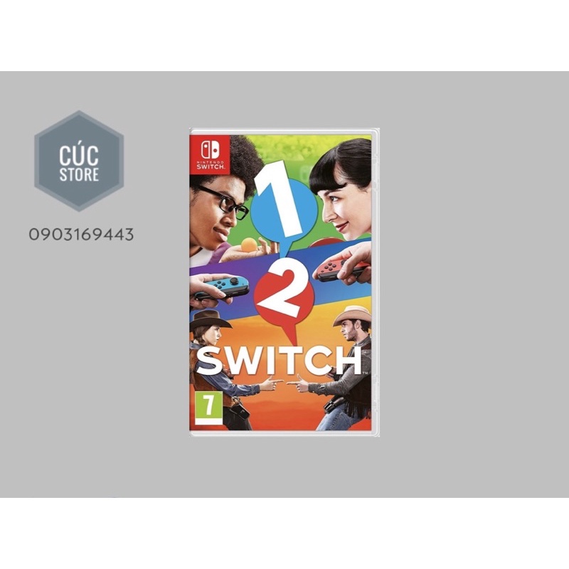 Đĩa chơi game SWITCH: 1 2 Switch