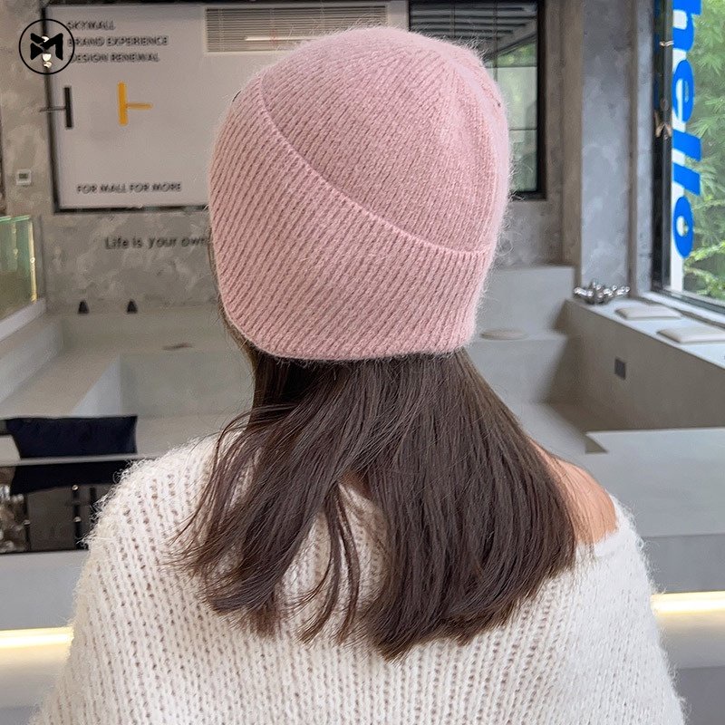 Mũ Len Trùm Tai Giữ Ấm Mùa Thu Đông Dành Cho Cặp Đôi