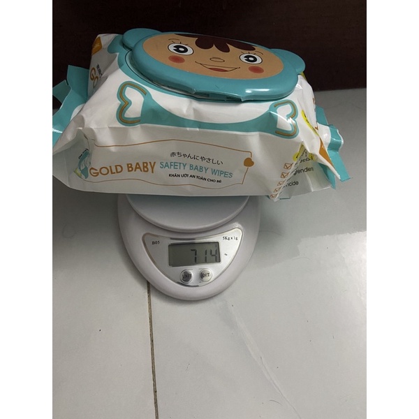 Khăn ướt 100 tờ bản to bịch 700g