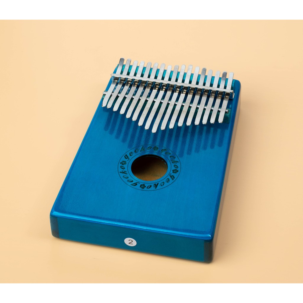 Đàn Kalimba Gecko 17 Phím Chính Hãng - Tặng Túi Tai Thỏ - Full Phụ Kiện