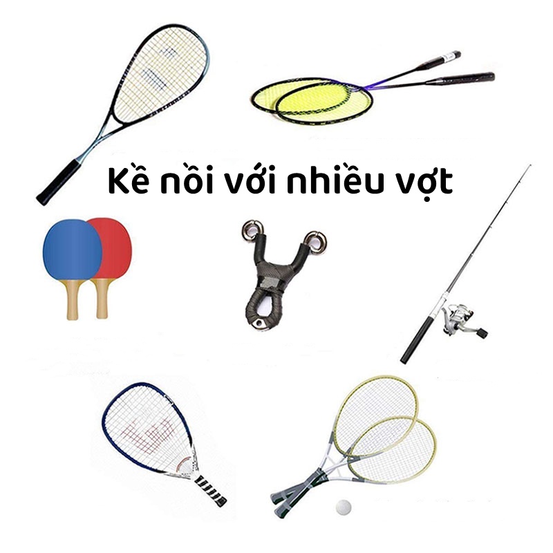 Cuốn cán vợt cầu lông tennis, Quấn cán vợt Yonex, Loại mỏng bám tay, từ cao su non dày dặn