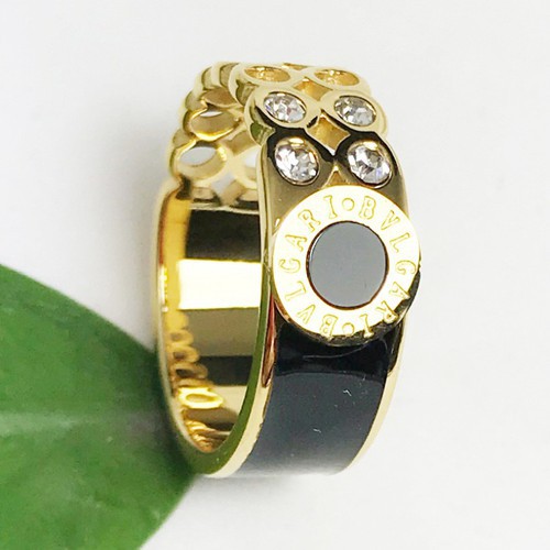 Nhẫn Nữ Bản To Titan Ko Đen TT 2310