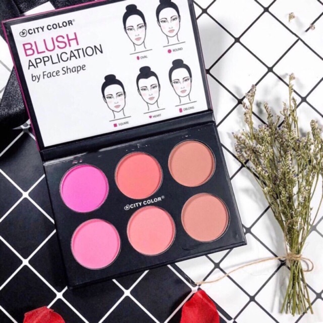 Bảng Phấn Má Hồng City Color Intense Blush Palette