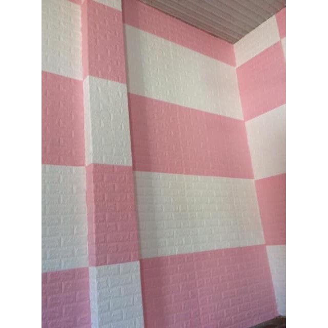 xốp dán tường 3d vân gạch kích thước 70*77cm | BigBuy360 - bigbuy360.vn