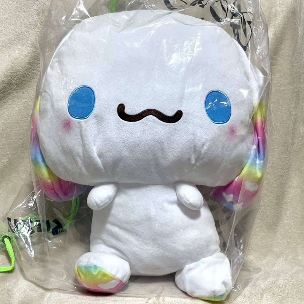 Gấu bông Cinnamoroll Nhân vật Yurukawa Sanrio Giga Jumbo Rainbow Nuigurumi chính hãng Nhật Bản