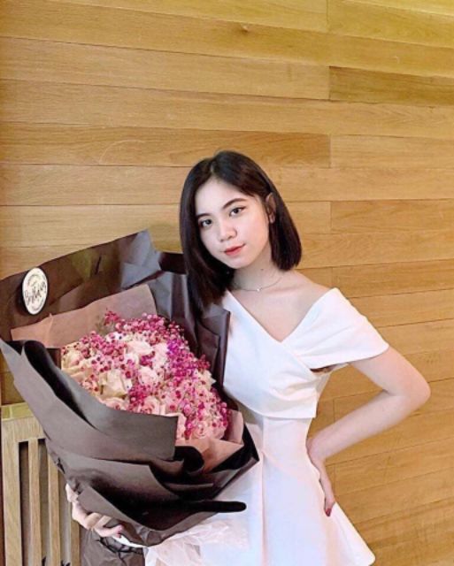 ÁO LỆCH VAI THANH LỊCH SIÊU XINH CỰC KÌ SANG CHẢNH [KÈM ẢNH THẬT]