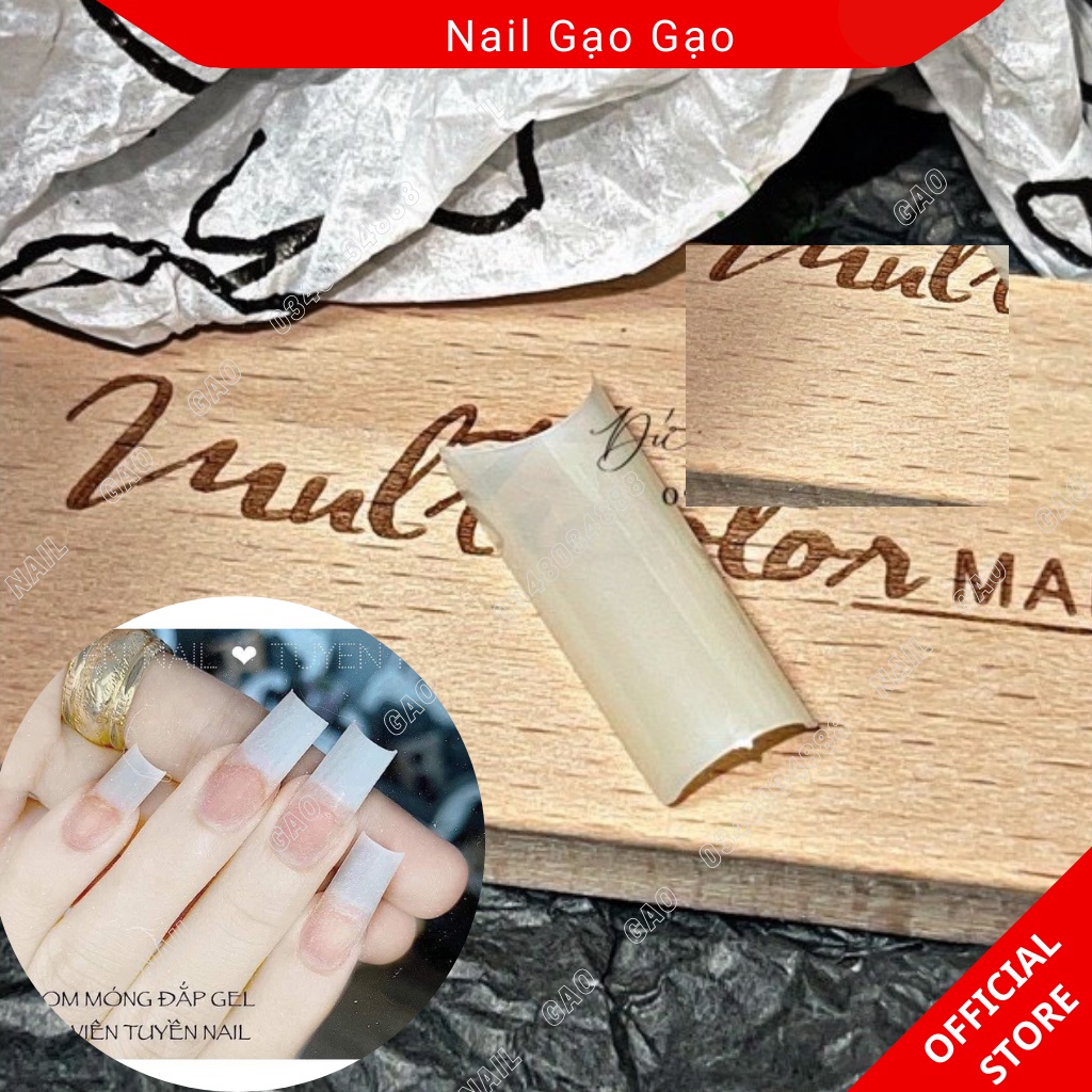 Móng Nối Trúc, móng típ ống tre