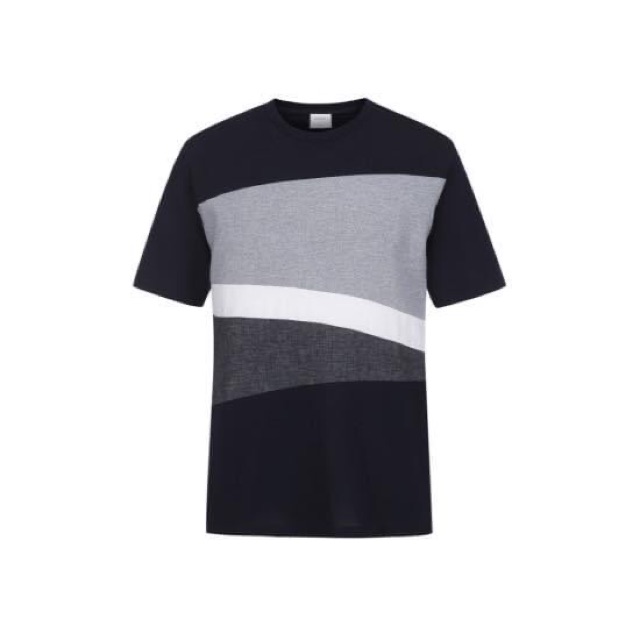 Áo phông ZIOZIA phối mảng chéo 02