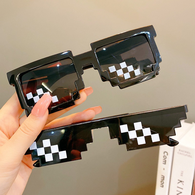 Kính Thug Life Loại 6 chấm - KÍNH MÁT CỰC NGẦU MINECRAFT Mẫu mới Hot Trend