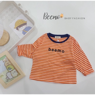 Áo phông dài tay kẻ sọc Hàn Quốc cho bé - Beemo