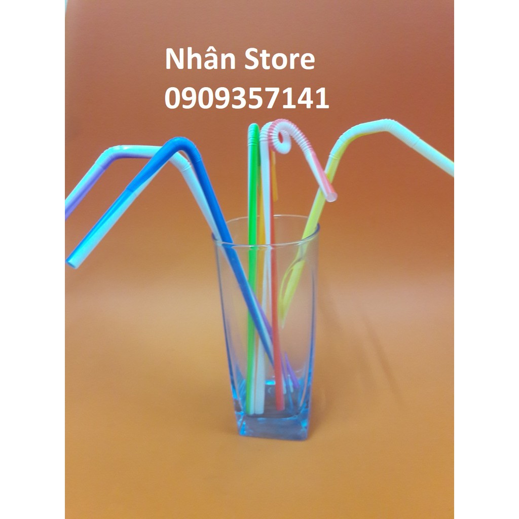 Ống hút nghệ thuật Tân Tường Khang - 1 bịch 50 ống