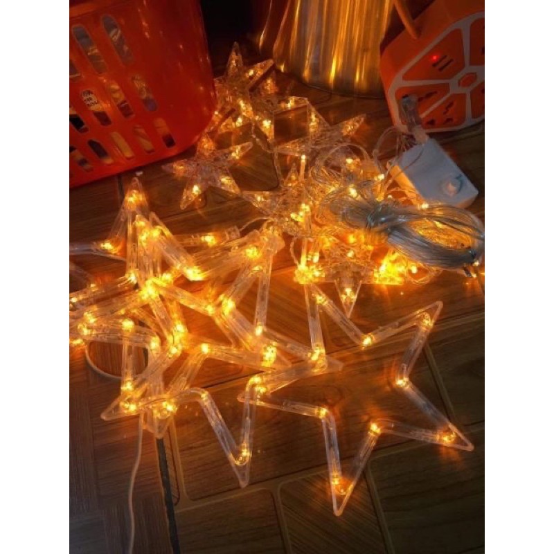 Đèn nháy trang trí hình ngôi sao bóng LED dài 5m