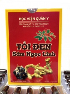 Tỏi đen sâm ngọc linh Gold (60 viên)