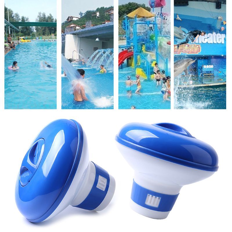 Dụng cụ khử trùng viên nén clo hóa chất nổi trên mặt nước cho Bể bơi/spa