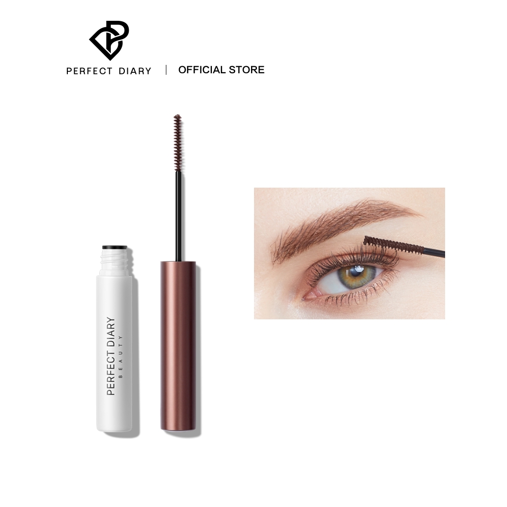 Bộ mascara kèm kem lót lông mi Perfect Diary chuốt dài lông mi lâu trôi