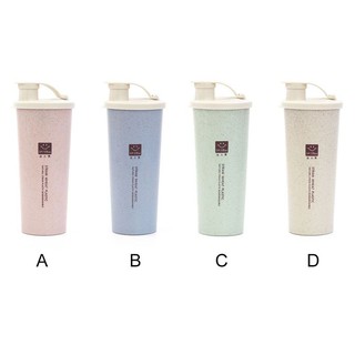 Cốc Uống Nước 450ml Chất Liệu Rơm Lúa Mì Phong Cách Bắc Âu