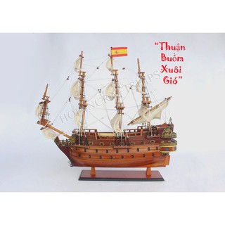 Mô hình thuyền chiến gỗ Sanfelipe