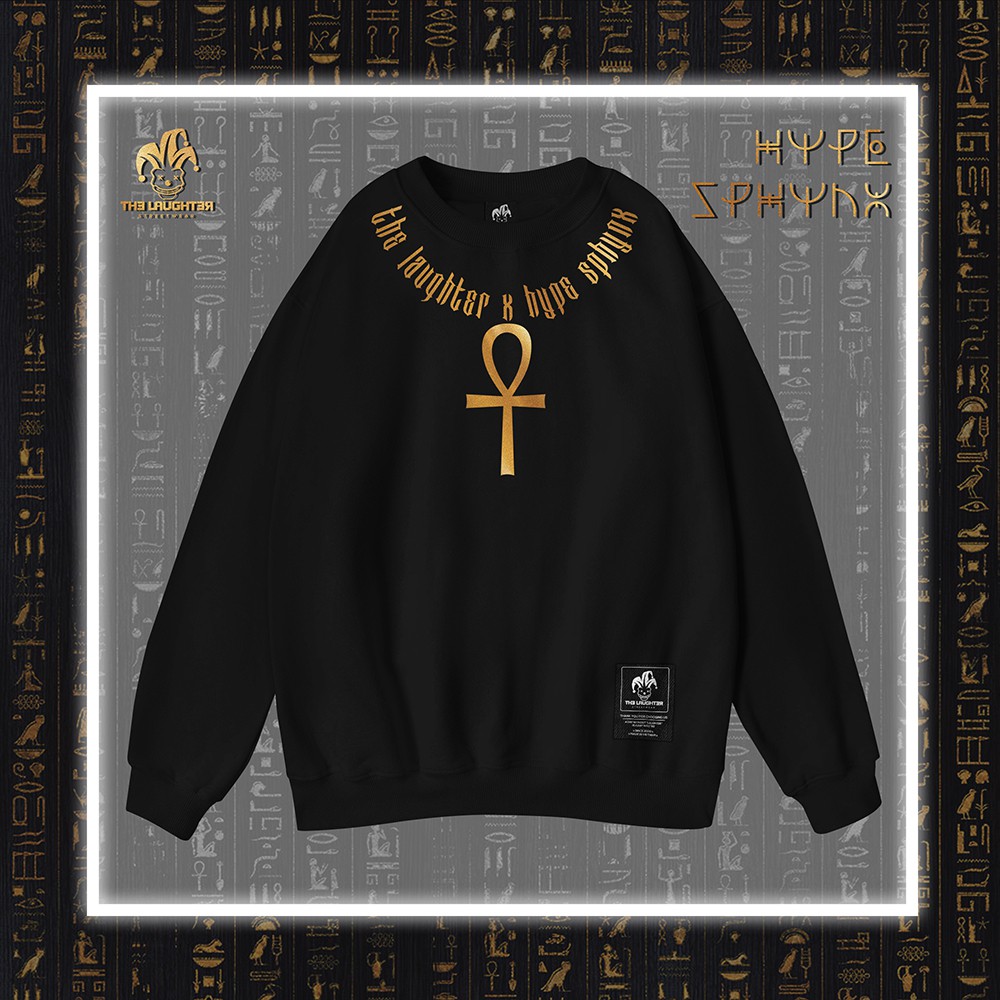 The Laughter - HYPE SPHYNX Áo DÀI TAY SWEATER - NỈ DA CÁ | BigBuy360 - bigbuy360.vn