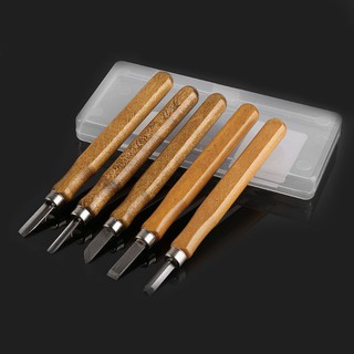 Set 5 Dao Điêu Khắc Gỗ