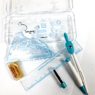 Bộ eke-thước kẻ-compa ( 9001+ 9018)