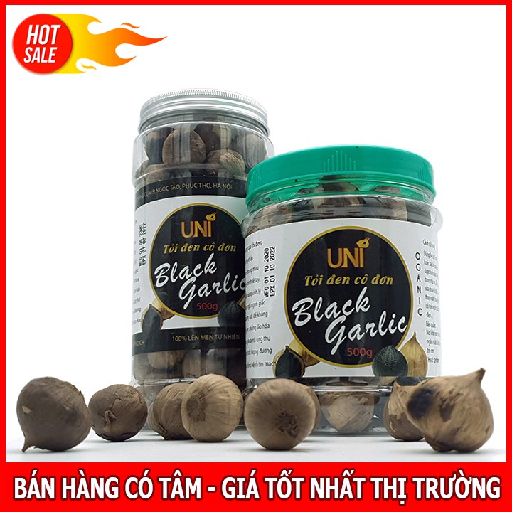 Tỏi đen 🧄 Tỏi đen cô đơn UNI 🧄 Quà biếu độc đáo tốt cho sức khỏe dịp tết 2021