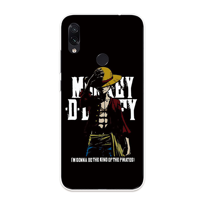 Ốp Lưng Xiaomi Redmi 7 7A Note 7 Pro TPU mềm Case One Piece Black