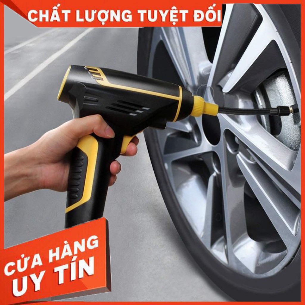 Bơm đa năng điện tử tự ngắt X9, bơm lốp ô tô, xe hơi, xe máy, phao bơi, sạc USB – Bảo hành 12 tháng