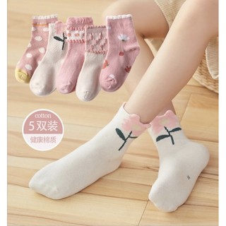 Sét bi tất bé gái 5 đôi có ảnh thật