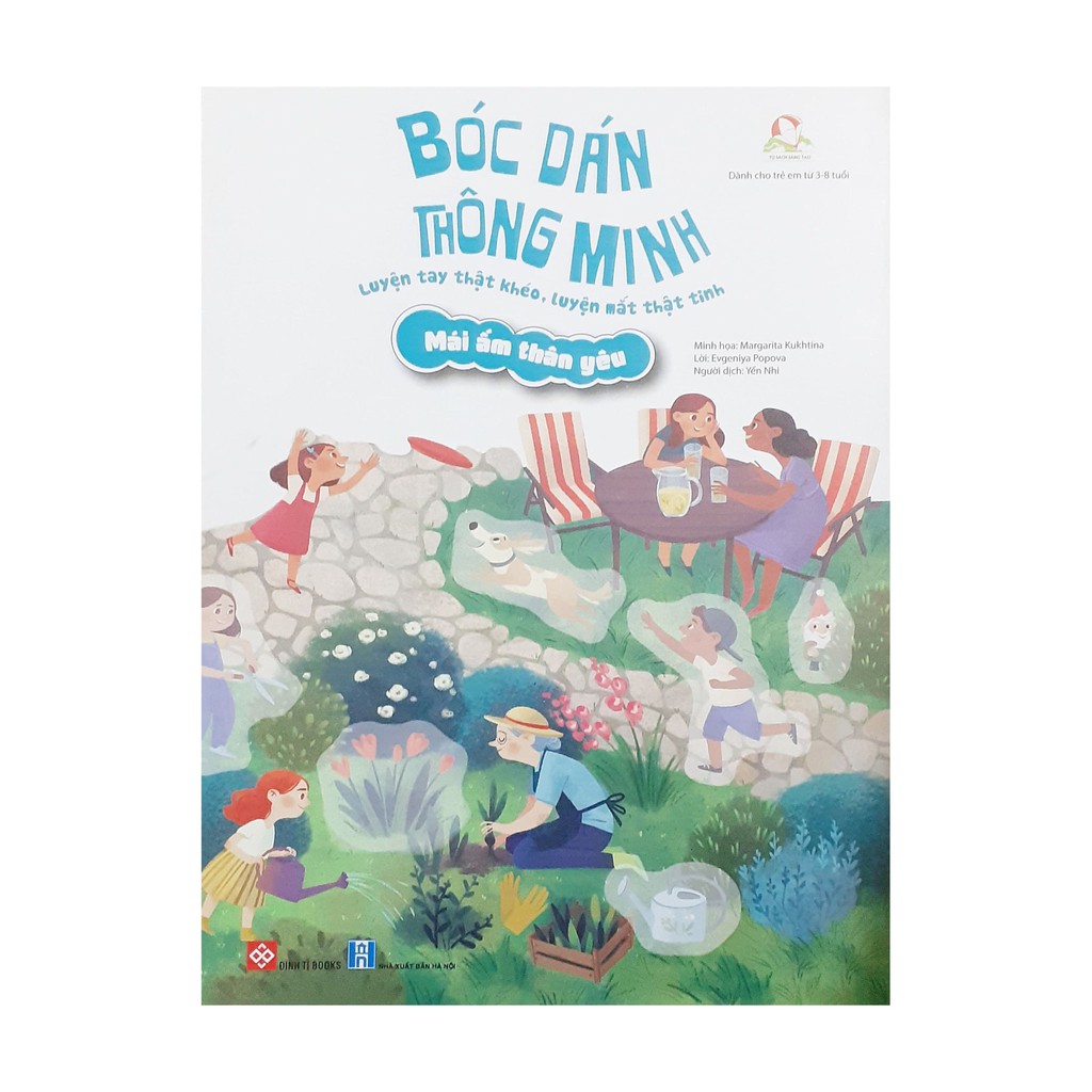 Sách - Bóc dán thông minh-Mái ấm thân yêu