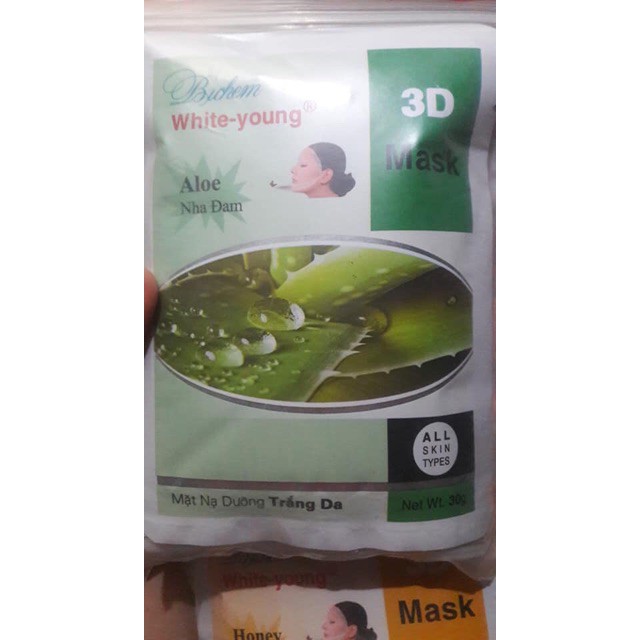 Cambo 10  Mặt Nạ 3D White -Young  Dưỡng Trắng Da Mặt