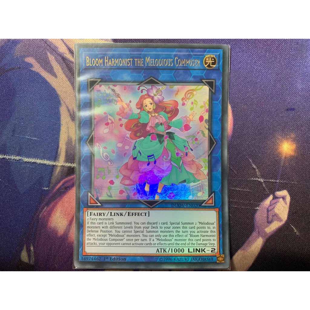 Thẻ Bài Yugioh Chính Hãng Bloom Harmonist the Melodious Composer - DUOV-EN020