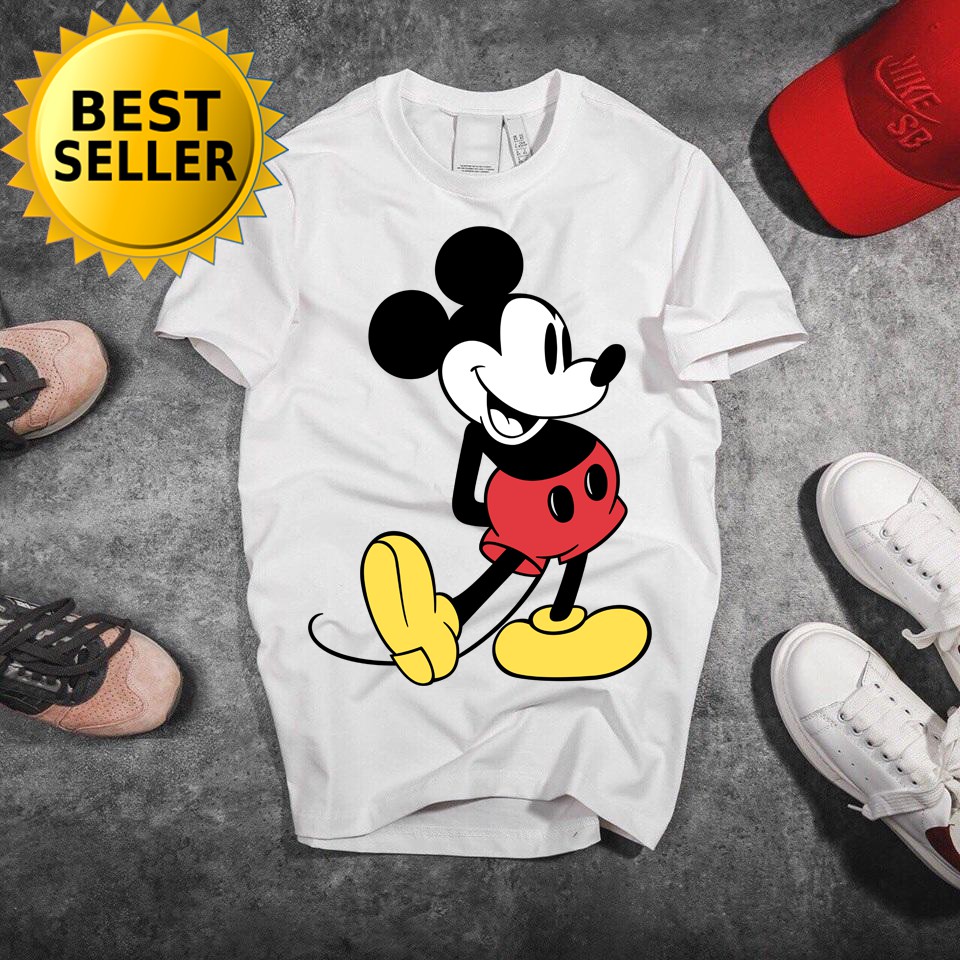 Áo thun Hoạt Hình Chuột Mickey 16-20 - Áo thun Hàn Quốc Unisex - - Áo thun tay lỡ - Áo thun cặp đôi - Áo thun Hàn Quốc