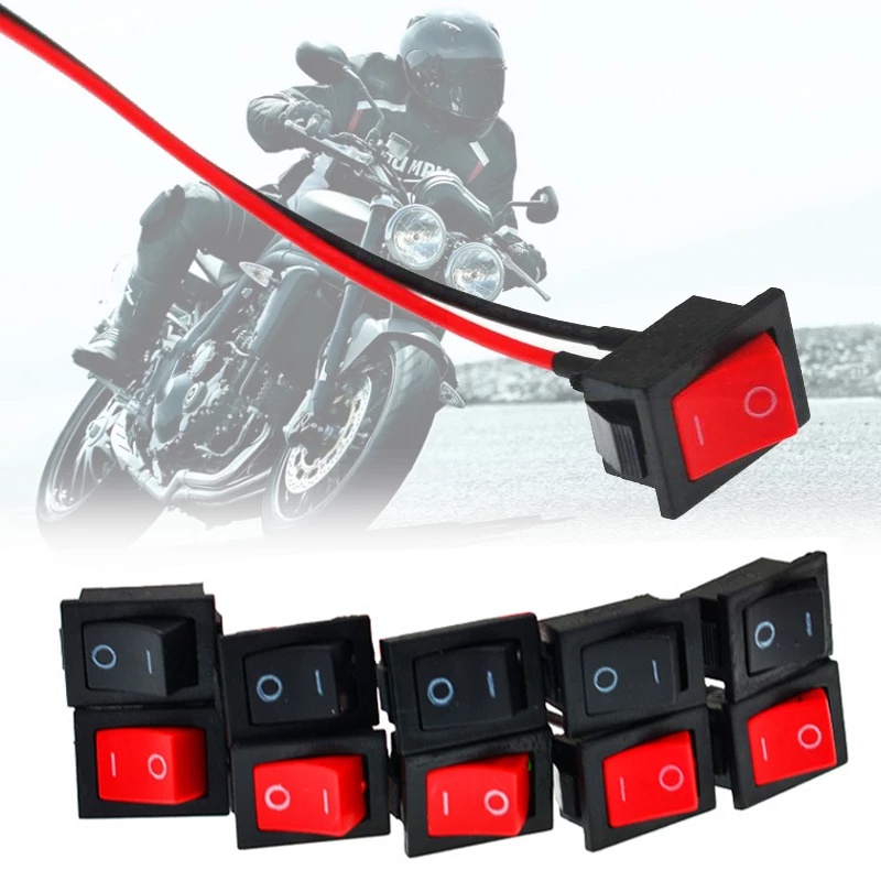 Công tắc ON/OFF có dây nối còi nhỏ cho xe máy