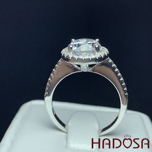 Nhẫn bạc nữ S925 cao cấp Hadosa-WSRR0100S