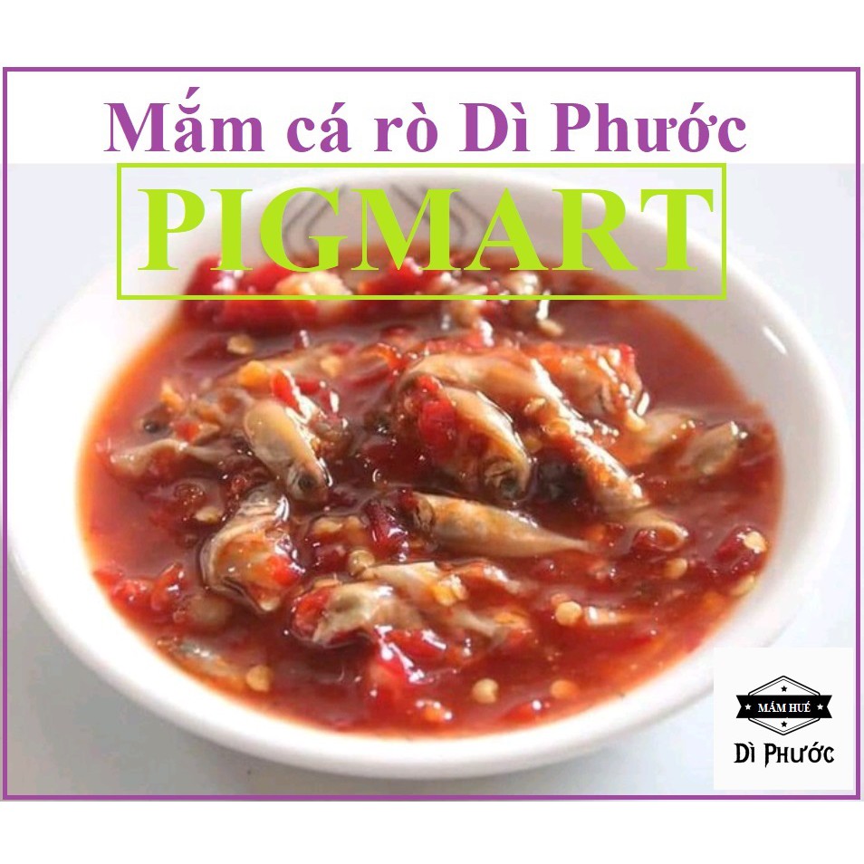 400g Mắm Cá Rò Dì Phước Đặc sản Huế Thơm ngon Đặc biệt - PIGMART