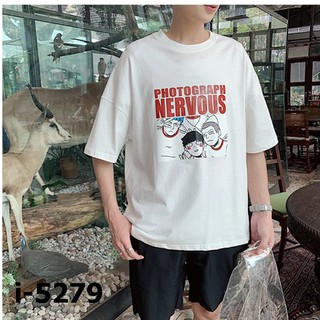 Áo Thun Nam Unisex In Chữ NERVOUS Rẻ Bền Đẹp DLX