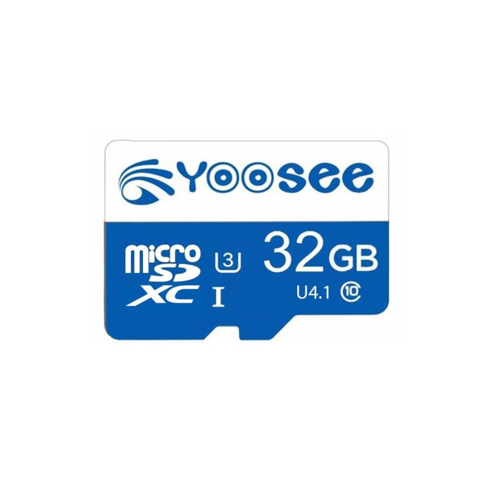 Thẻ Nhớ YooSee 32GB chuyên dụng cho Camera wifi, Smartphone, loa đài - Thẻ Yoosee 32GB | Bảo Hành 5 Năm 1 đổi 1
