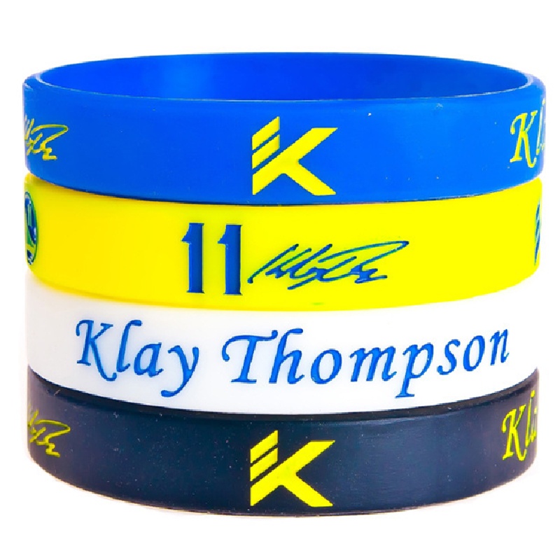 Nba Set 2 Vòng Tay Silicon Phát Sáng Phong Cách Bóng Rổ