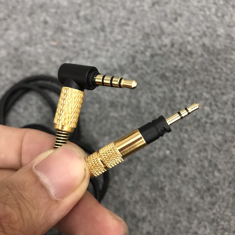 Dây 3.5mm to 2.5mm cho sennheiser hd4.40bt , hd4.50btnc , hd4.30i , hd4.30g chính hãng ( 4.40bt ,4.50btnc ,4.30i , 4.40g