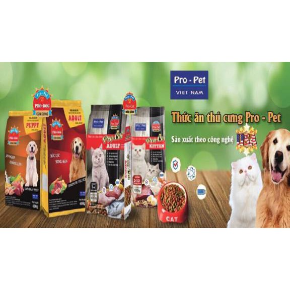 thức ăn cho chó mèo PRO PET (gói dùng thử 50g)