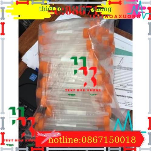 Bộ 50 Ống Ly Tâm 10ml -  Ống Falcon 10ml đáy Nhọn Nắp Văn Có Chia Vạch
