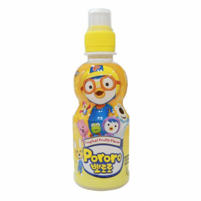 (Sale off) Nước Ép Trái Cây Pororo  Hàn Quốc 235ml Date T8/2024