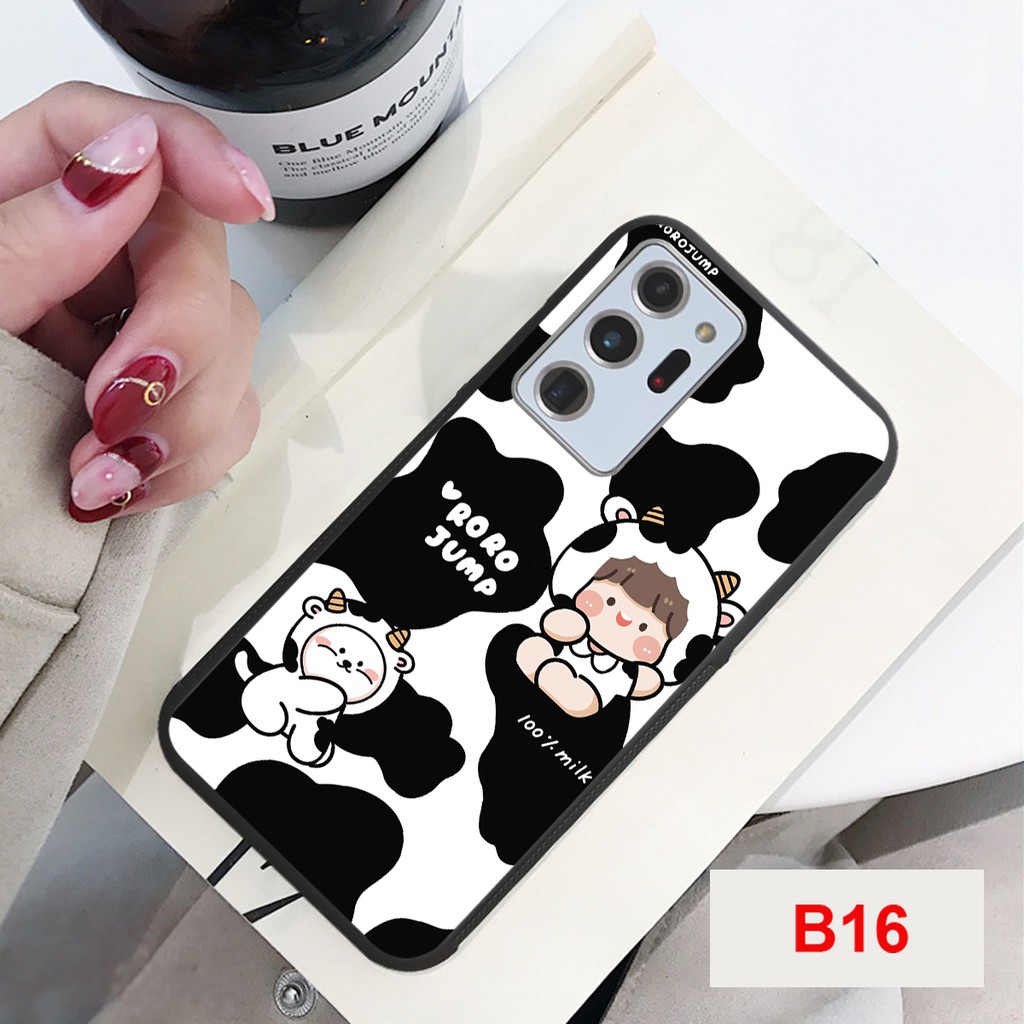 [SALE]ỐP LƯNG SAMSUNG NOTE 20/NOTE 20 PLUS/NOTE 20 ULTRA GIÁ CỰC SỐC-IN HÌNH BÒ SỮA MOO